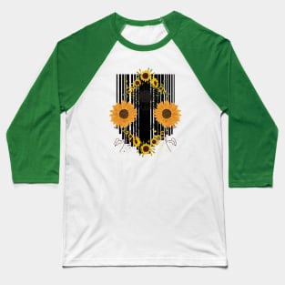 Little Aesthetic Sunflower Baseball T-Shirt